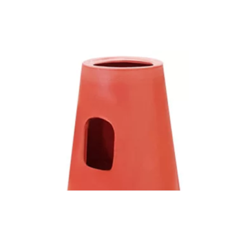 CONE 50CM PLT LARANJA / BRANCO - 700.01283 PLASTCOR