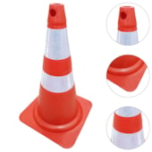 CONE FIT 75CM LARANJA E BRANCO - 700.00503 PLASTCOR