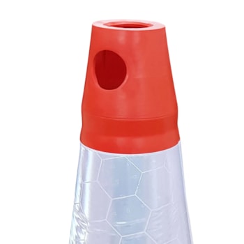 CONE FIT 75CM LARANJA E BRANCO - 700.00503 PLASTCOR