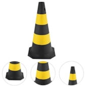 CONE SINALIZAÇÃO PVC 50CM AM PR - 99635 WORKER