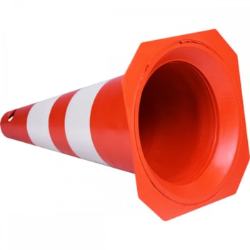 CONE SINALIZAÇÃO PVC 75CM LJ BR - 99627 WORKER