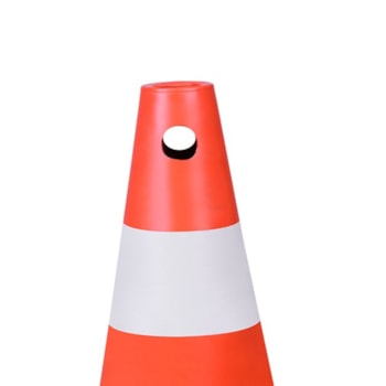 CONE SINALIZAÇÃO PVC 75CM LJ BR - 99627 WORKER