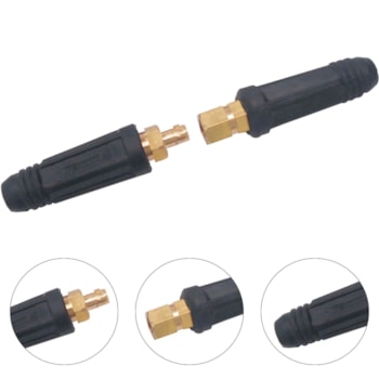 CONECTOR BORRACHA MACHO 13MM CG 70-95 - 010409310 CARBOGRAFITE