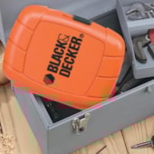 CONJUNTO 45 PEÇAS CHAVE PARAFUSADEIRA 71-945-LA BLACK+DECKER