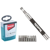 CONJUNTO  BITS COM PORTA BITS 120MM 26 PEÇAS - B-49909 MAKITA