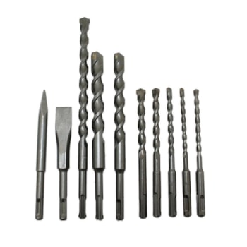 CONJUNTO BROCAS E CINZEIS SDS-PLUS C/ 10 - D-41470 MAKITA CONJUNTO BROCAS E CINZEIS SDS-PLUS C/ 10 - D-41470 MAKITA