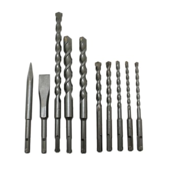 CONJUNTO BROCAS E CINZEIS SDS-PLUS C/ 10 - D-41470 MAKITA