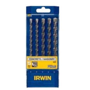 Conjunto Brocas Encaixe Sds Plus Concreto 5uni Irwin 891519 Conjunto Brocas Encaixe Sds Plus Concreto 5uni Irwin 891519