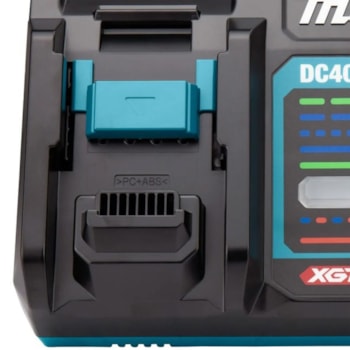 CONJUNTO CARREGADOR RAPIDO DC40RA - 191F39-1 MAKITA CONJUNTO CARREGADOR RAPIDO DC40RA - 191F39-1 MAKITA
