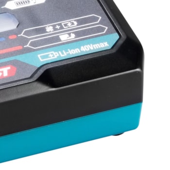 CONJUNTO CARREGADOR RAPIDO DC40RA - 191F39-1 MAKITA CONJUNTO CARREGADOR RAPIDO DC40RA - 191F39-1 MAKITA