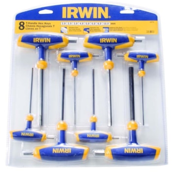 Conjunto Chave Hexagonal  T  Irwin Da 2,5 A 10mm - Iw10771 Conjunto Chave Hexagonal  T  Irwin Da 2,5 A 10mm - Iw10771