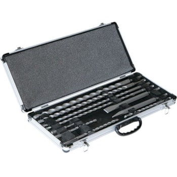 CONJUNTO DE 10 PEÇAS PONTA TALHADEIRA BROCA SDS PLUS D-42385 MAKITA CONJUNTO DE 10 PEÇAS PONTA TALHADEIRA BROCA SDS PLUS D-42385 MAKITA