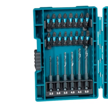 CONJUNTO DE BITS E BROCAS 33 PECAS - B-66896 MAKITA CONJUNTO DE BITS E BROCAS 33 PECAS - B-66896 MAKITA