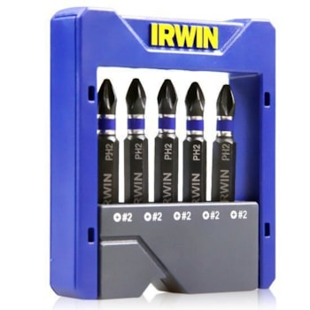 CONJUNTO DE BITS PARA IMPACTOR PH2 5PCS 1865325 IRWIN