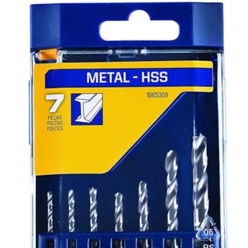 CONJUNTO DE BROCAS PARA METAL EM 7 PEÇAS 2-6MM - 1865309 IRWIN CONJUNTO DE BROCAS PARA METAL EM 7 PEÇAS 2-6MM - 1865309 IRWIN