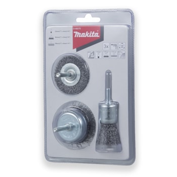 CONJUNTO DE ESCOVAS DE AÇO P/ FURADEIRAS - D-66070 MAKITA CONJUNTO DE ESCOVAS DE AÇO P/ FURADEIRAS - D-66070 MAKITA