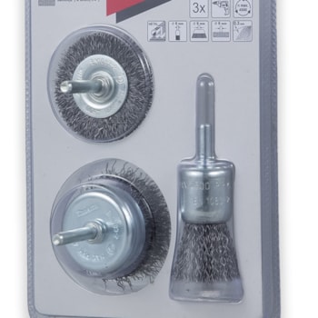 CONJUNTO DE ESCOVAS DE AÇO P/ FURADEIRAS - D-66070 MAKITA CONJUNTO DE ESCOVAS DE AÇO P/ FURADEIRAS - D-66070 MAKITA