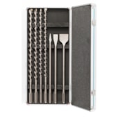 CONJUNTO DE PONTEIRA / TALHADEIRA / BROCA SDS-MAX 7PÇS - D-42494 MAKITA CONJUNTO DE PONTEIRA / TALHADEIRA / BROCA SDS-MAX 7PÇS - D-42494 MAKITA