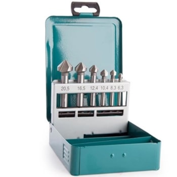 CONJUNTO ESCAREADORES 6 PEÇAS - D-42204 MAKITA CONJUNTO ESCAREADORES 6 PEÇAS - D-42204 MAKITA