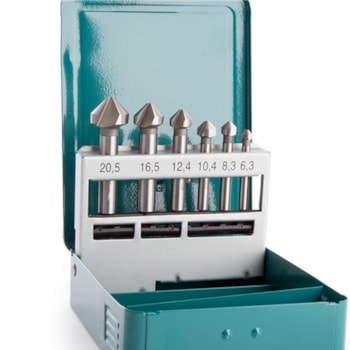 CONJUNTO ESCAREADORES 6 PEÇAS - D-42204 MAKITA CONJUNTO ESCAREADORES 6 PEÇAS - D-42204 MAKITA