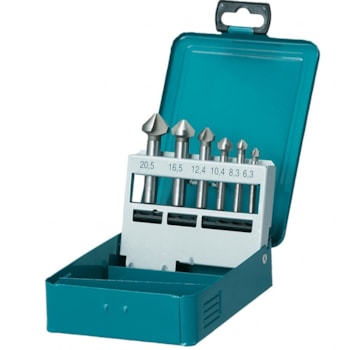 CONJUNTO ESCAREADORES 6 PEÇAS - D-42204 MAKITA CONJUNTO ESCAREADORES 6 PEÇAS - D-42204 MAKITA