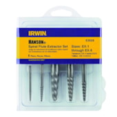 CONJUNTO EXTRATOR DE PARAFUSOS EM ESPIRAL 5 PCS - 53535 IRWIN