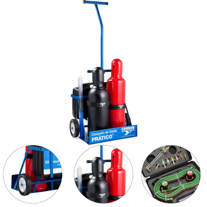 CONJUNTO SOLDA PPU ACETILENO PRÁTICO - 000000000000407350 CONDOR CONJUNTO SOLDA PPU ACETILENO PRÁTICO - 000000000000407350 CONDOR