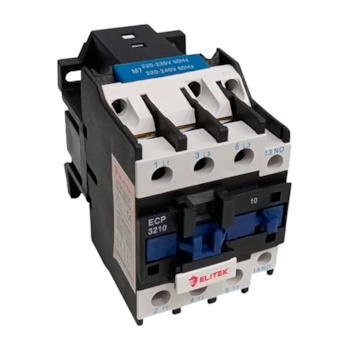 CONTATOR DE POTÊNCIA TRIPOLAR 32A 1NA 600V ECP32A10M - 1095 ELITEK CONTATOR DE POTÊNCIA TRIPOLAR 32A 1NA 600V ECP32A10M - 1095 ELITEK