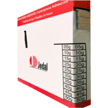 CONTRAPESO DE AÇO ADESIVO MODELO 66ZN 05GR COM RÉGUA ROLO COM 500PÇS - 366005Z JEDAL CONTRAPESO DE AÇO ADESIVO MODELO 66ZN 05GR COM RÉGUA ROLO COM 500PÇS - 366005Z JEDAL