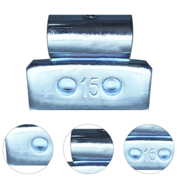 CONTRAPESO DE AÇO MODELO 363 15G COM 100PÇS - 363015 JEDAL CONTRAPESO DE AÇO MODELO 363 15G COM 100PÇS - 363015 JEDAL