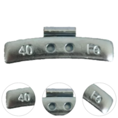 CONTRAPESO DE AÇO MODELO 363 RODA LIGA LEVE 40G COM 100 PÇS - 363040 JEDAL CONTRAPESO DE AÇO MODELO 363 RODA LIGA LEVE 40G COM 100 PÇS - 363040 JEDAL