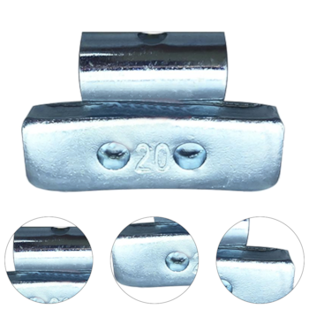 CONTRAPESO DE AÇO UNIVERSAL 20G MODELO 361 100 PÇS - 361020 JEDAL CONTRAPESO DE AÇO UNIVERSAL 20G MODELO 361 100 PÇS - 361020 JEDAL