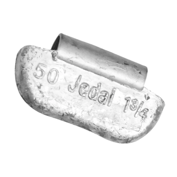 CONTRAPESO DE CHUMBO CAMINHÃO LEVE MODELO 307 50GR 25 PÇS - 307050 JEDAL CONTRAPESO DE CHUMBO CAMINHÃO LEVE MODELO 307 50GR 25 PÇS - 307050 JEDAL