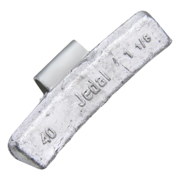 CONTRAPESO DE CHUMBO MODELO 303 GARRA ALTA 40G 100PÇS - 303040200 JEDAL CONTRAPESO DE CHUMBO MODELO 303 GARRA ALTA 40G 100PÇS - 303040200 JEDAL