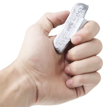 CONTRAPESO DE CHUMBO MODELO 309 150GR EMBALAGEM COM 25PCS - 309150 JEDAL CONTRAPESO DE CHUMBO MODELO 309 150GR EMBALAGEM COM 25PCS - 309150 JEDAL