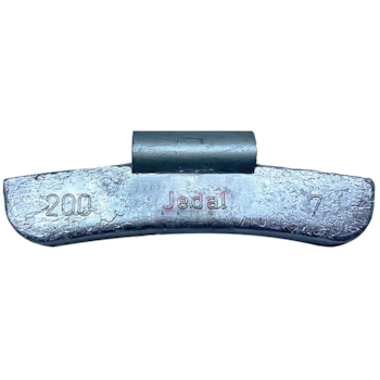 CONTRAPESO DE CHUMBO MODELO 309 200GR EMBALAGEM COM 25 PCS - 309200 JEDAL CONTRAPESO DE CHUMBO MODELO 309 200GR EMBALAGEM COM 25 PCS - 309200 JEDAL