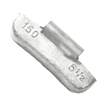 CONTRAPESO DE CHUMBO PARA CAMINHÃO COM CÂMARA MODELO 330 150G 25PÇS - 330150 JEDAL CONTRAPESO DE CHUMBO PARA CAMINHÃO COM CÂMARA MODELO 330 150G 25PÇS - 330150 JEDAL