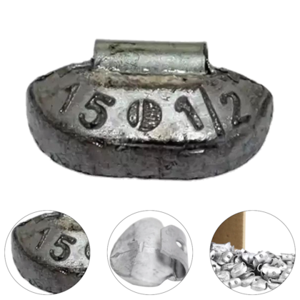 CONTRAPESO DE CHUMBO UNIVERSAL 15GR 100PÇS MOD.01 - 301015200J JEDAL CONTRAPESO DE CHUMBO UNIVERSAL 15GR 100PÇS MOD.01 - 301015200J JEDAL