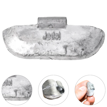 CONTRAPESO DE CHUMBO UNIVERSAL 25GR 100PÇS MODELO 301 - 301025200J JEDAL CONTRAPESO DE CHUMBO UNIVERSAL 25GR 100PÇS MODELO 301 - 301025200J JEDAL