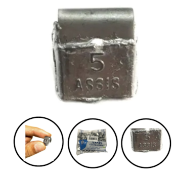 CONTRAPESO L. LEVE 05GR PCT 100PC - 103005 ASSIS & ASSIS CONTRAPESO L. LEVE 05GR PCT 100PC - 103005 ASSIS & ASSIS