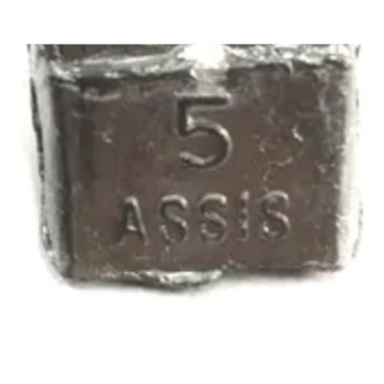 CONTRAPESO L. LEVE 05GR PCT 100PC - 103005 ASSIS & ASSIS CONTRAPESO L. LEVE 05GR PCT 100PC - 103005 ASSIS & ASSIS
