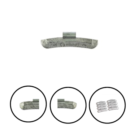 CONTRAPESO LIGA LEVE 45GR PCT 100PC - 102045 ASSIS & ASSIS