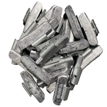 CONTRAPESO SEM CAMARA PARA CAMINHAO 150GR PC 25 PECAS - ASSIS & ASSIS 109150