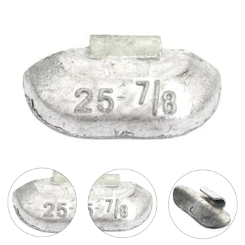 CONTRAPESO UNIVERSAL 25GR PTC 100PC - 101025 ASSIS & ASSIS