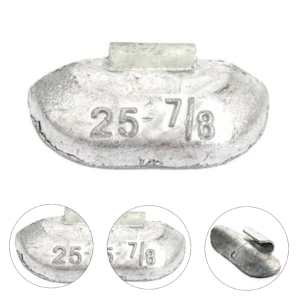 CONTRAPESO UNIVERSAL 25GR PTC 100PC - 101025 ASSIS & ASSIS