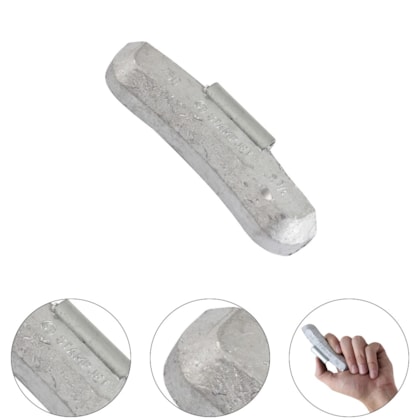 CONTRAPESO UNIVERSAL PARA RODAS DE LIGA LEVE 35GR PCT 100PC - STAMPJET CONTRAPESO UNIVERSAL PARA RODAS DE LIGA LEVE 35GR PCT 100PC - STAMPJET