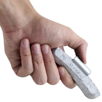 CONTRAPESO UNIVERSAL PARA RODAS DE LIGA LEVE 35GR PCT 100PC - STAMPJET CONTRAPESO UNIVERSAL PARA RODAS DE LIGA LEVE 35GR PCT 100PC - STAMPJET