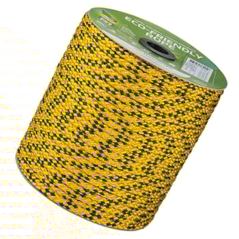 CORDA TRANÇADA PET AMARELA 10MM - 01010201012 ITACORDA CORDA TRANÇADA PET AMARELA 10MM - 01010201012 ITACORDA