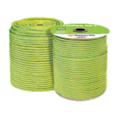 CORDA TRANÇADA PET ITACOLOR VERDE 6MM - 01010206.019 ITACORDA