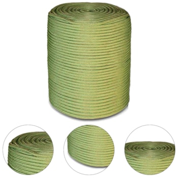 CORDA TRANÇADA PET VERDE 10MM - 01010201006 ITACORDA - HBR Flex